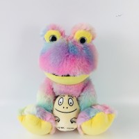 Plush Easter Rabbit Stuffed Animal Frog With Easter Egg