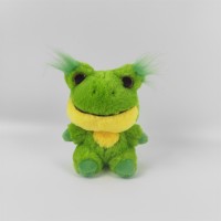 Factory direct plush cute frog toy soft green frog for Easter stuffed Easter gift frog toy