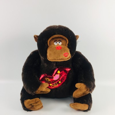 Custom Valentine Gift Plush Orangutan Stuffed Animals Toy